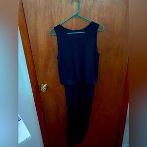 NWT LA FEMME  womens black dress size s